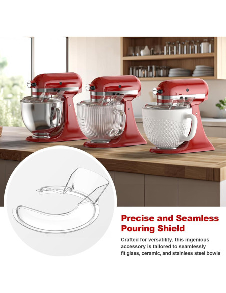 Protector de Vertido KitchenAid 4.5-5QT Acero Inoxidable