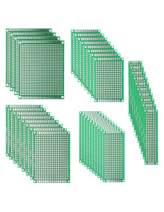 Kit de Tableros de Circuito PCB Deyue 40 Piezas 5 Tamaños