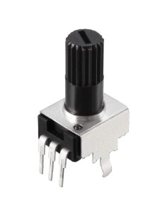 Potenciómetro 10K Ohm uxcell Eje de Carbono 10pcs