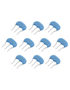 Oscilador de Cristal Cerámico uxcell 8MHz 15pF 3 Pines DIP - 10 Piezas