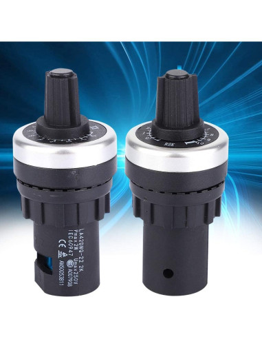 Potenciometro LA42DWQ 22mm 2K Panel VSD VFD Carbono