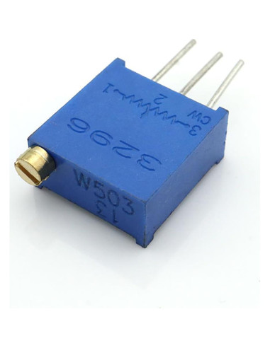 Potenciómetro Trimmer 3296W Ruiwaer 10K Ohm 10 Piezas