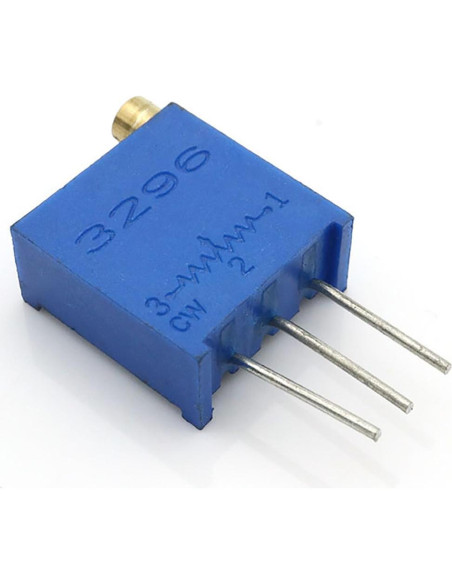 Potenciómetro Trimmer 3296W Ruiwaer 10K Ohm 10 Piezas