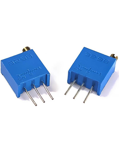 Potenciómetro Trimmer 3296W Ruiwaer 10K Ohm 10 Piezas