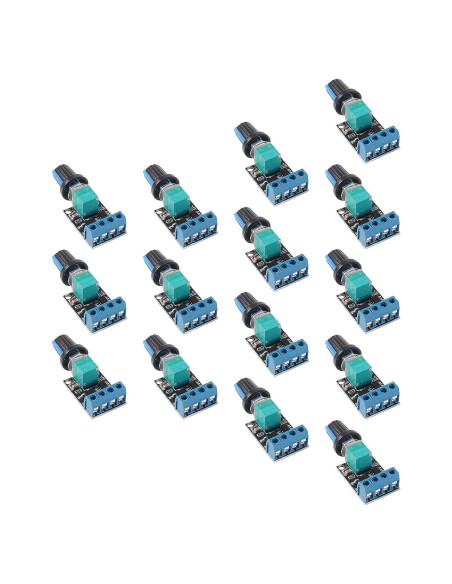 Controlador de Velocidad PWM 10A 5-16V XIITIA para Motor CC