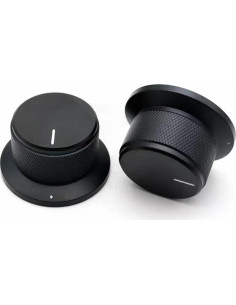 Perilla de Control Rotativa Aluminio Szliyands 44x25mm Negra 2