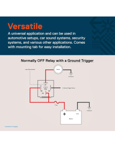 Paquete de 10 Relés Automotrices Bosch 5 Pines 12V 30/40A 2