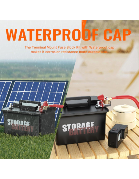 Fusible Terminal de Batería Joinfworld MRBF 100A 58V CC