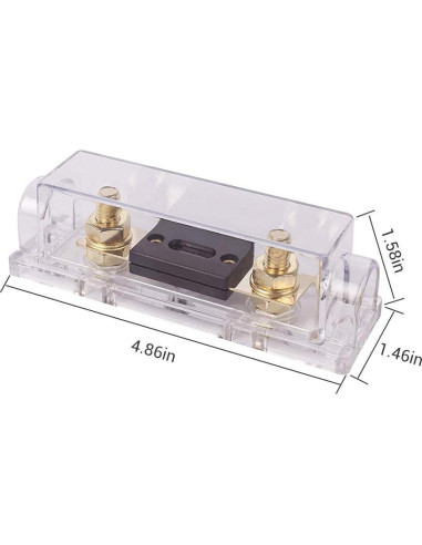 Fusible ANL Renogy 40A con Soporte y Protección Completa
