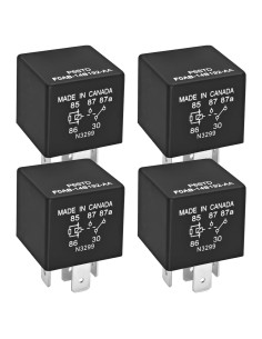 Relé Automotriz Casalytics 40A 12VDC 5 Pines para Ford - Paquete de 4
