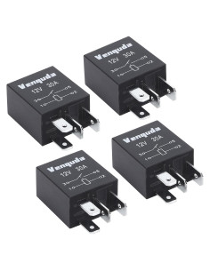Relé Automotriz 4 Pines 12V 30A Zhenbaoshop Universal