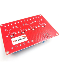 Módulo de Relé 4 Canales HiLetgo 12V con Aislamiento OPTO 2