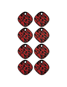 MightySkins Carcasa Fibra Carbono para Samsung Galaxy SmartTag