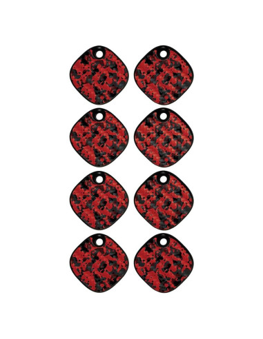 MightySkins Carcasa Fibra Carbono para Samsung Galaxy SmartTag