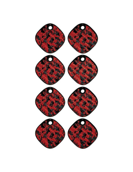 MightySkins Carcasa Fibra Carbono para Samsung Galaxy SmartTag