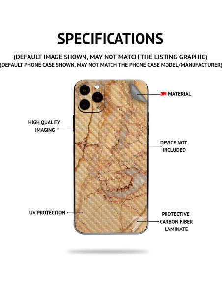 MightySkins Carcasa Fibra Carbono para Samsung Galaxy SmartTag