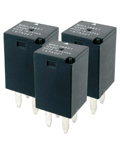 Paquete de 3 Relés Automotrices Sonzrod MR538851 20A 12VDC