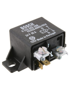 Relé de Potencia Bosch 24V 50A Normal Abierto con Soporte