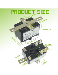 Relé de Ventilador 24V 90-380 AC HUAREW para HVAC 2