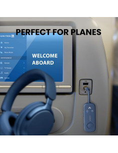 Adaptador Bluetooth 5.3 Avantree Relay para Aviones 20Hr 2