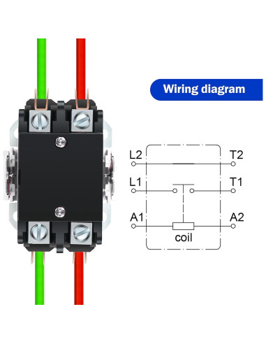 Contactor Dreyoo 24V 40A 2 Polos para Aire Acondicionado