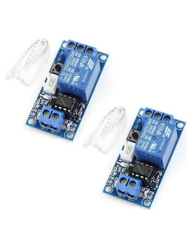 Módulo de Relé Bistable HiLetgo 12V Auto-Bloqueo 2pcs