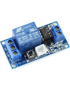 Módulo de Relé Bistable HiLetgo 12V Auto-Bloqueo 2pcs 2