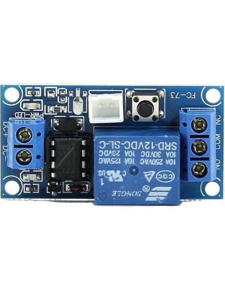 Módulo de Relé Bistable HiLetgo 12V Auto-Bloqueo 2pcs