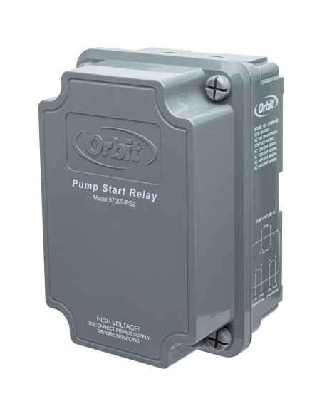 Relé de Inicio de Bomba Orbit 57009 para Riego 1-2 HP