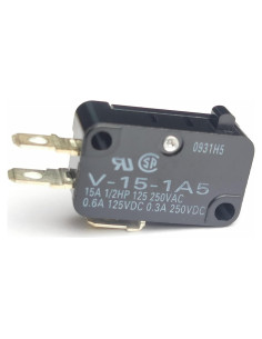 Interruptor Micro Omron V-15-1A5 SPDT 15A 250V