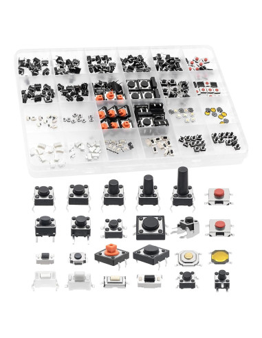 Kit de 240 Interruptores Táctiles QTEATAK JF-0004-02