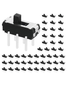 Interruptor Micro Deslizante Vertical DPDT 50 Pcs WMYCONGCONG