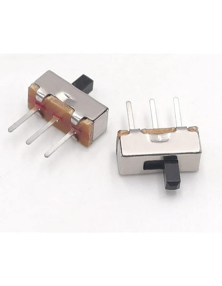 Interruptor Deslizante Tnuocke 3mm 100 Pcs SPDT 1P2T DC 50V Interruptor Deslizante Tnuocke 3mm 100 Pcs SPDT 1P2T DC 50V