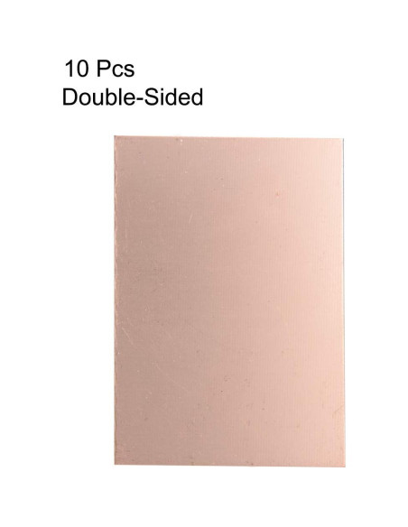 Placa de Circuito PCB Doble Cara uxcell 100x70mm 1.5mm 10pcs