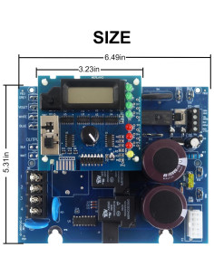 Placa Circuito Principal y Pantalla GLX-PCB para Cloradores Hayward 2