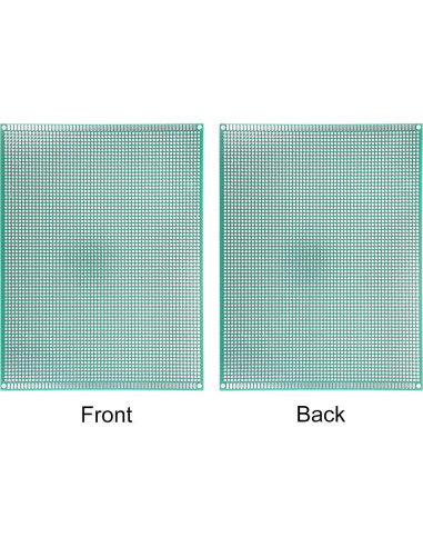 Placa PCB Doble Lado 15x20cm uxcell para Proyectos Electrónicos