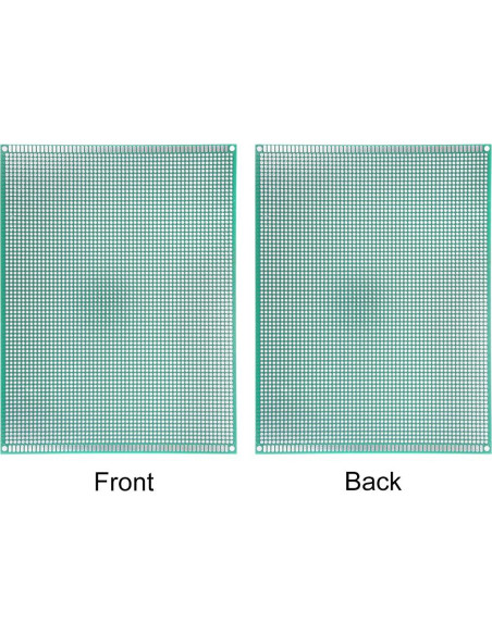 Placa PCB Doble Lado 15x20cm uxcell para Proyectos Electrónicos