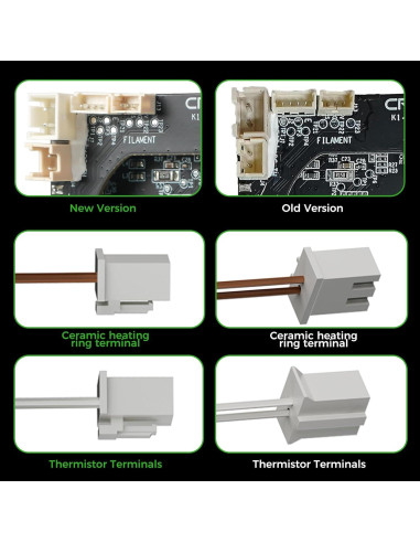 Placa Adaptadora PCB Hotend Creality K1C K1 Max K1 SE