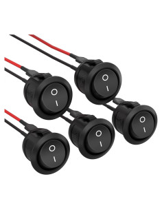 Interruptor Basculante ON/OFF APIELE KCD1 5 Pcs 6A 250V