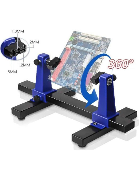 Soporte Ajustable para Placa de Circuito DEVMO SN-390 20x14cm