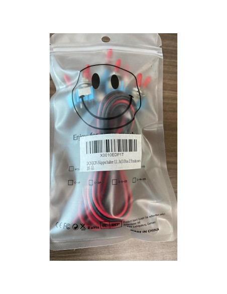 Interruptor de Palanca VONVOFF SPST 3A 250VAC Pre-cableado 10pcs