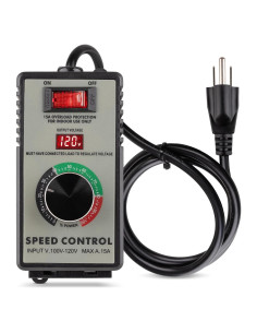 Controlador de Velocidad de Motor AC ReeMoo 120V 15A con LED