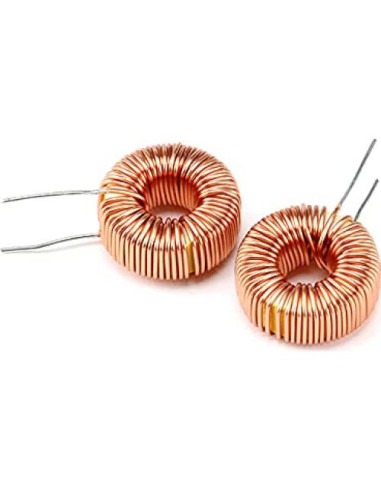 Bobina de Inducción Magnética Toroidal 220UH 10pcs ElectronicNova