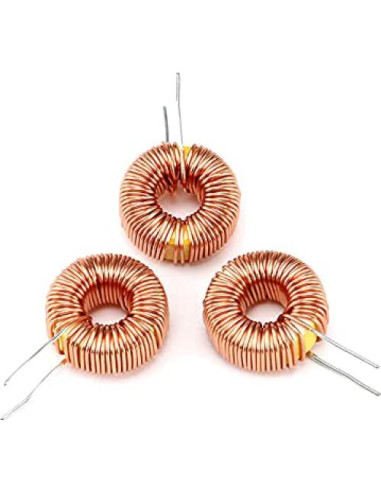 Bobina de Inducción Magnética Toroidal 220UH 10pcs ElectronicNova