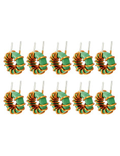 Inductor Toroidal 10Pcs uxcell 1mH 10A Alta Capacidad