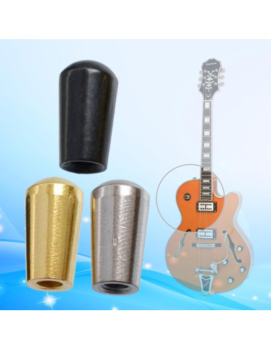 3 Piezas Perillas de Metal EINCORN para Guitarra Eléctrica