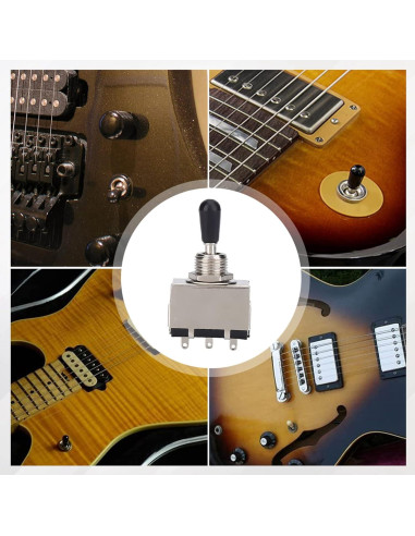 Interruptor de Palanca 3 Vías para Guitarra Eléctrica Dilwe
