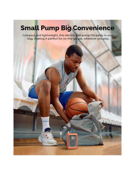 Bomba de Pelotas ETENWOLF P300 Plus Eléctrica 3200 mAh