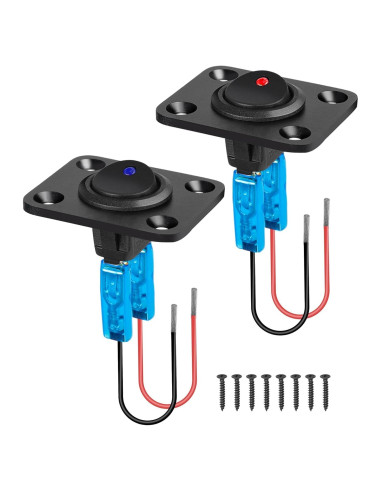 Interruptor de Palanca Linkstyle 12V 20A Impermeable LED