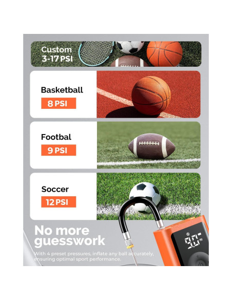 Bomba de Pelotas ETENWOLF P300 Plus Eléctrica 3200 mAh